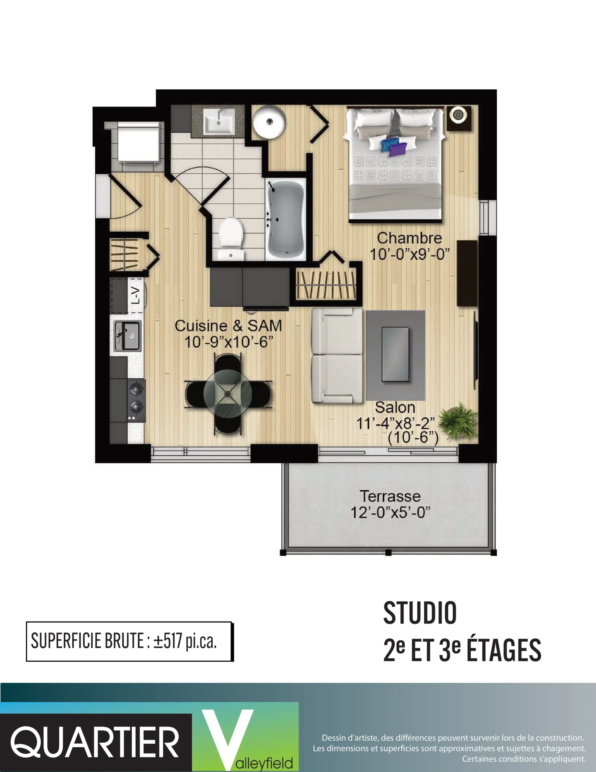Studio plan